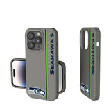 Seattle Seahawks Sidebar Soft Touch Phone Case for Apple iPhone