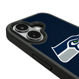 Seattle Seahawks Stripe Bump Phone Case for Apple iPhone