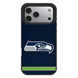 Seattle Seahawks Stripe Bump Phone Case for Apple iPhone