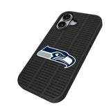 Seattle Seahawks Text Backdrop Bump Phone Case for Apple iPhone