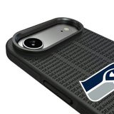Seattle Seahawks Text Backdrop Bump Phone Case for Apple iPhone