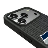 Seattle Seahawks Text Backdrop Bump Phone Case for Apple iPhone