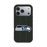 Seattle Seahawks Text Backdrop Bump Phone Case for Apple iPhone