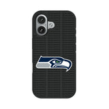 Seattle Seahawks Text Backdrop Bump Phone Case for Apple iPhone