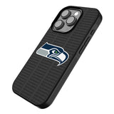 Seattle Seahawks Text Backdrop Bump Phone Case for Apple iPhone