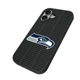 Seattle Seahawks Text Backdrop Bump Phone Case for Apple iPhone