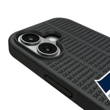 Seattle Seahawks Text Backdrop Bump Phone Case for Apple iPhone