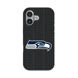 Seattle Seahawks Text Backdrop Bump Phone Case for Apple iPhone