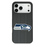 Seattle Seahawks Text Backdrop Bump Phone Case for Apple iPhone