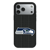 Seattle Seahawks Text Backdrop MagSafe Compatible Phone Case for Apple iPhone