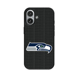 Seattle Seahawks Text Backdrop MagSafe Compatible Phone Case for Apple iPhone