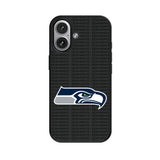 Seattle Seahawks Text Backdrop MagSafe Compatible Phone Case for Apple iPhone