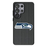 Seattle Seahawks Text Backdrop MagSafe Compatible Phone Case for Samsung Galaxy 26 Series
