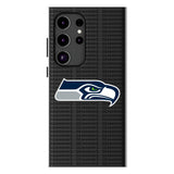 Seattle Seahawks Text Backdrop MagSafe Compatible Phone Case for Samsung Galaxy