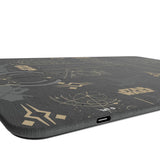Star Wars Ahsoka Pattern 15-Watt Wireless Charger and Mouse Pad