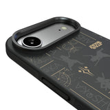Star Wars Ahsoka Pattern Bump Phone Case for Apple iPhone