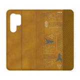 Star Wars Ahsoka Pattern Folio Phone Case for Samsung Galaxy