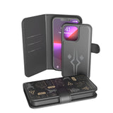 Star Wars Ahsoka Pattern Wallet Phone Case for Apple iPhone