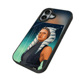 Star Wars Ahsoka Portrait Bump Phone Case for Apple iPhone