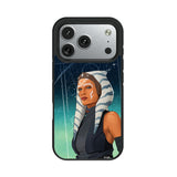 Star Wars Ahsoka Portrait Bump Phone Case for Apple iPhone