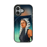 Star Wars Ahsoka Portrait Bump Phone Case for Apple iPhone