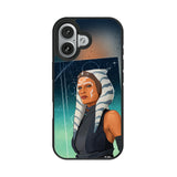 Star Wars Ahsoka Portrait Bump Phone Case for Apple iPhone