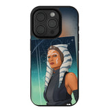 Star Wars Ahsoka Portrait Bump Phone Case for Apple iPhone