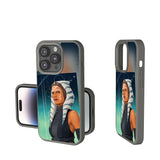Star Wars Ahsoka Portrait Soft Touch Phone Case for Apple iPhone