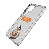 Star Wars BB-8 Color Block Clear Phone Case for Samsung Galaxy