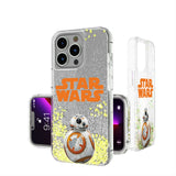 Star Wars BB-8 Color Block Glitter Phone Case for Apple iPhone
