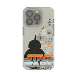 Star Wars BB-8 Quadratic Clear Phone Case for Apple iPhone