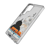 Star Wars BB-8 Quadratic Clear Phone Case for Samsung Galaxy