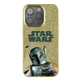 Star Wars Boba Fett Color Block Bling Phone Case for Apple iPhone