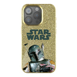 Star Wars Boba Fett Color Block Bling Phone Case for Apple iPhone