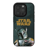 Star Wars Boba Fett Color Block Bump Phone Case for Apple iPhone