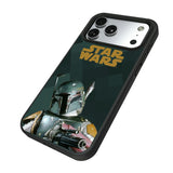 Star Wars Boba Fett Color Block Bump Phone Case for Apple iPhone