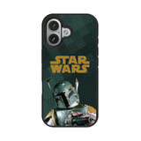 Star Wars Boba Fett Color Block Bump Phone Case for Apple iPhone