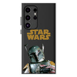 Star Wars Boba Fett Color Block MagSafe Compatible Phone Case for Samsung Galaxy