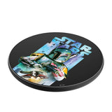 Star Wars Boba Fett Portrait Collage 15-Watt Wireless Charger