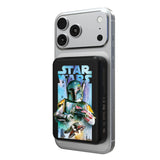 Star Wars Boba Fett Portrait Collage Wireless Mag Power Bank