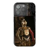 Star Wars C-3PO Portrait Black Bling Phone Case for Apple iPhone