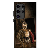 Star Wars C-3PO Portrait MagSafe Compatible Phone Case for Samsung Galaxy