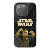Star Wars Chewbacca Color Block Black Bling Phone Case for Apple iPhone