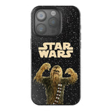 Star Wars Chewbacca Color Block Black Bling Phone Case for Apple iPhone