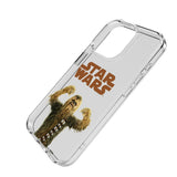 Star Wars Chewbacca Color Block Clear Phone Case for Apple iPhone