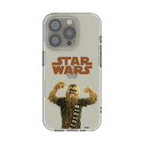 Star Wars Chewbacca Color Block Clear Phone Case for Apple iPhone