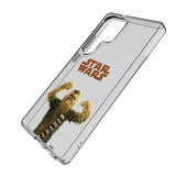 Star Wars Chewbacca Color Block Clear Phone Case for Samsung Galaxy