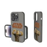 Star Wars Chewbacca Color Block Soft Touch Phone Case for Apple iPhone