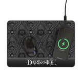 Star Wars Dark Side Pattern 15-Watt Wireless Charger and Mouse Pad