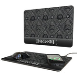 Star Wars Dark Side Pattern 15-Watt Wireless Charger and Mouse Pad